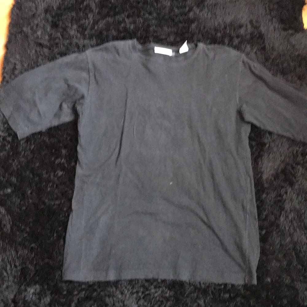 Black oversized shirt